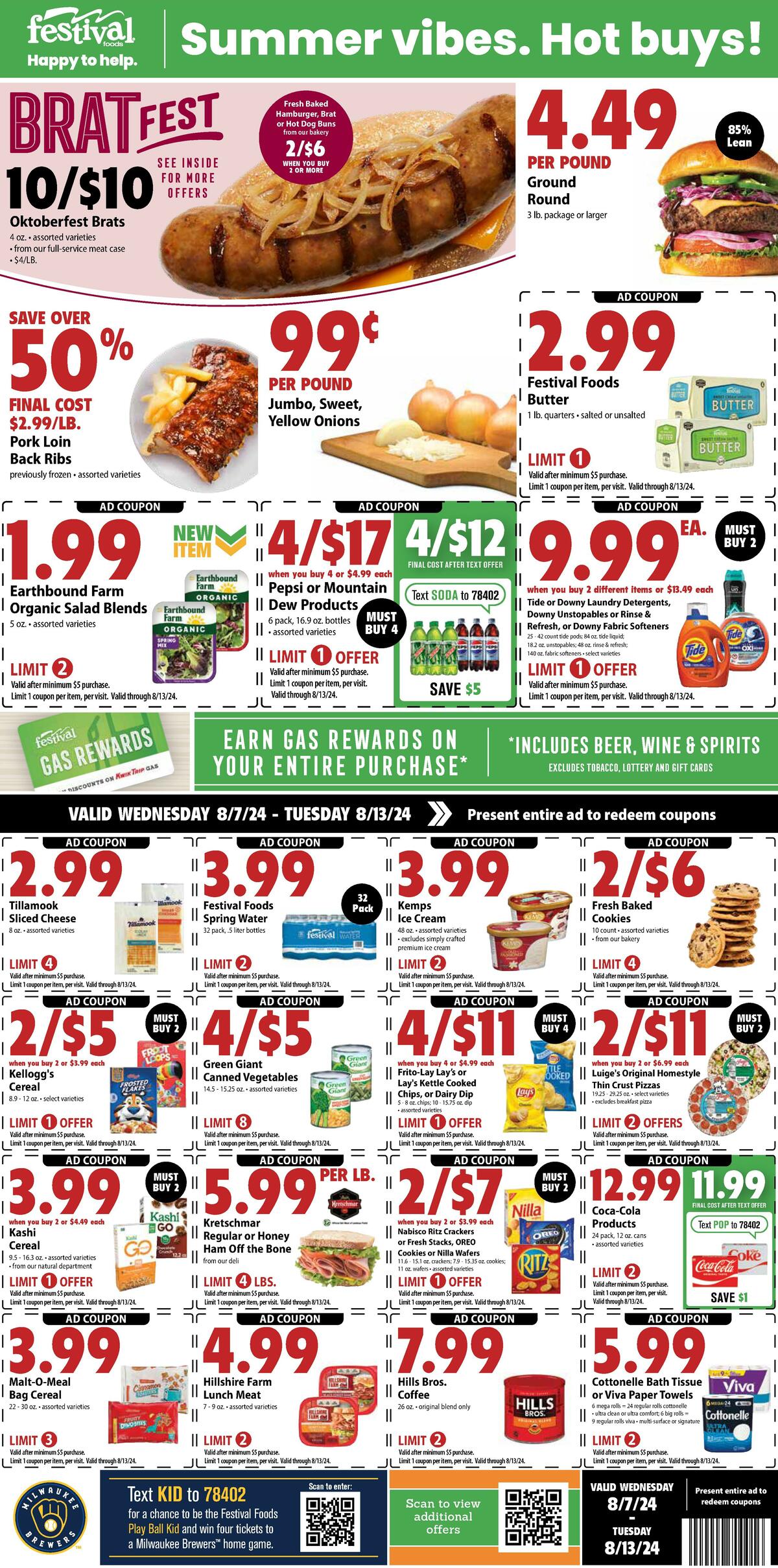 Festival Foods Weekly Ad from August 7