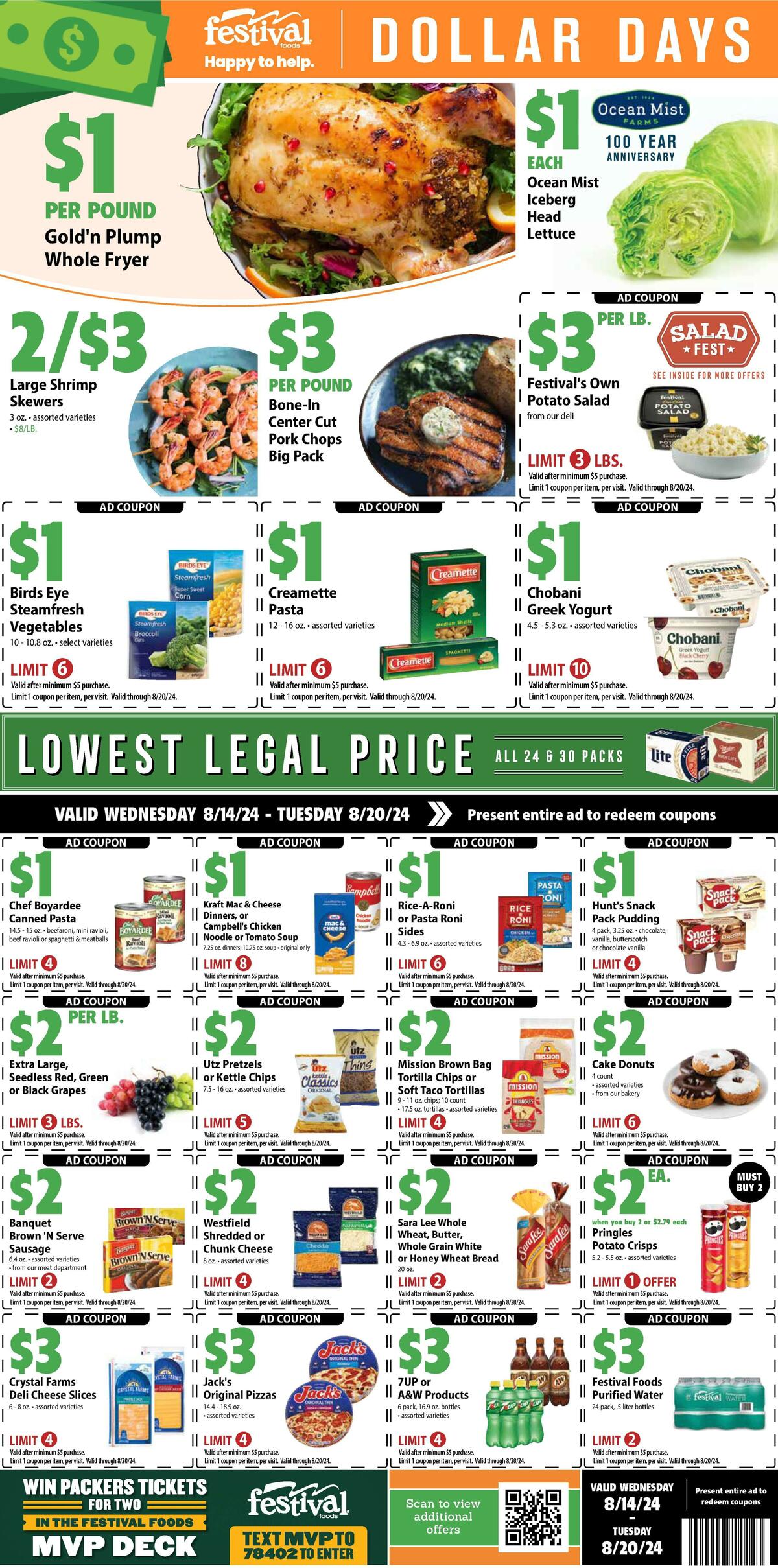 Festival Foods Weekly Ad from August 14