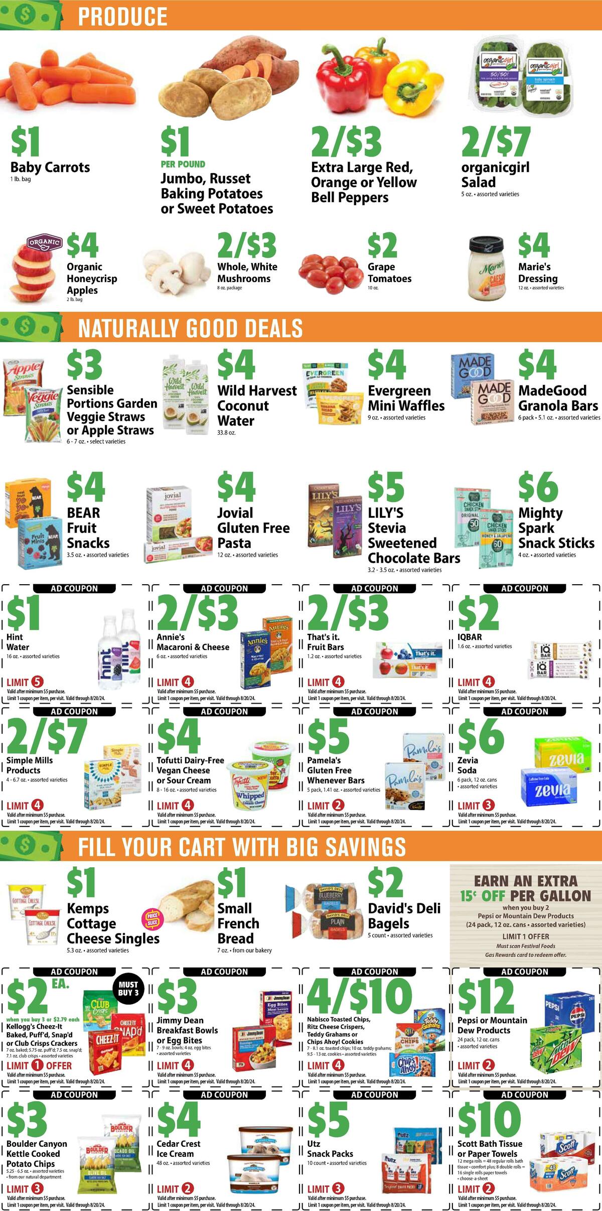 Festival Foods Weekly Ad from August 14