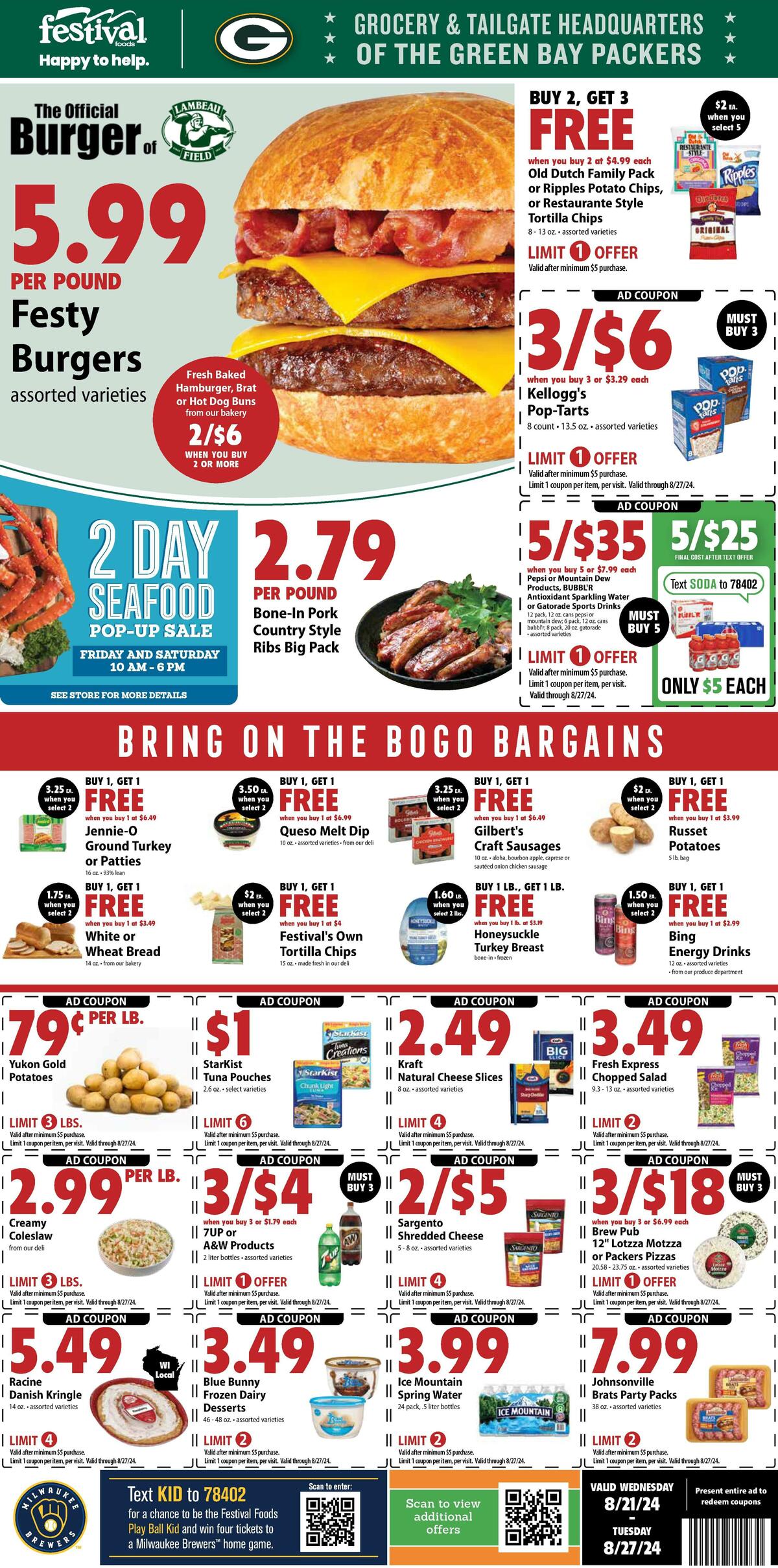 Festival Foods Weekly Ad from August 21