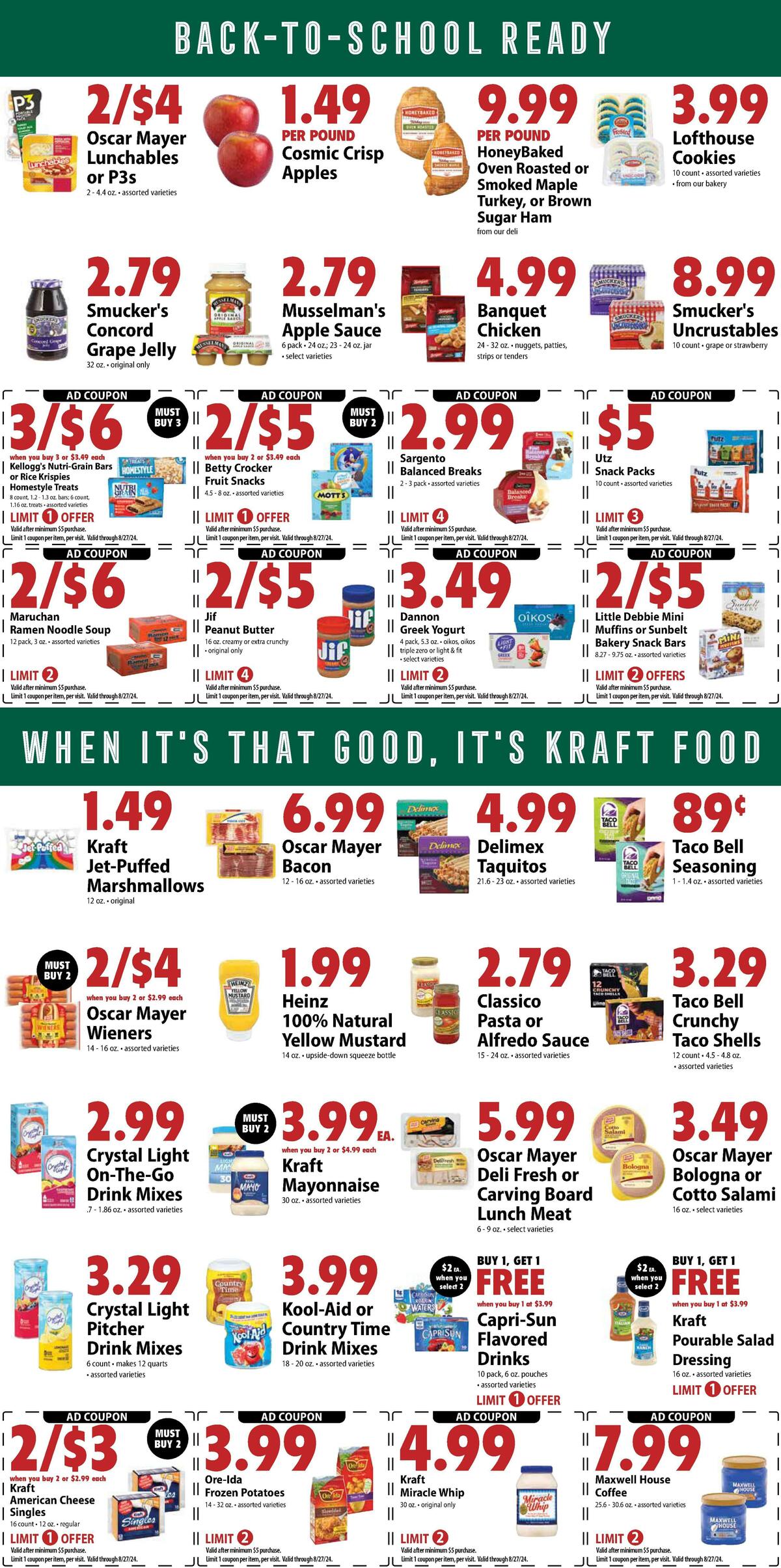 Festival Foods Weekly Ad from August 21