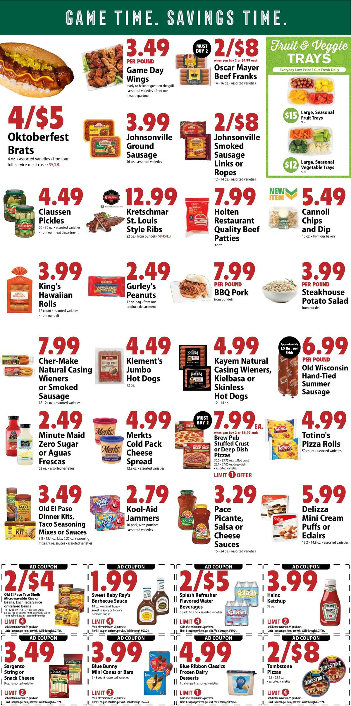 Festival Foods Weekly Ad from August 21