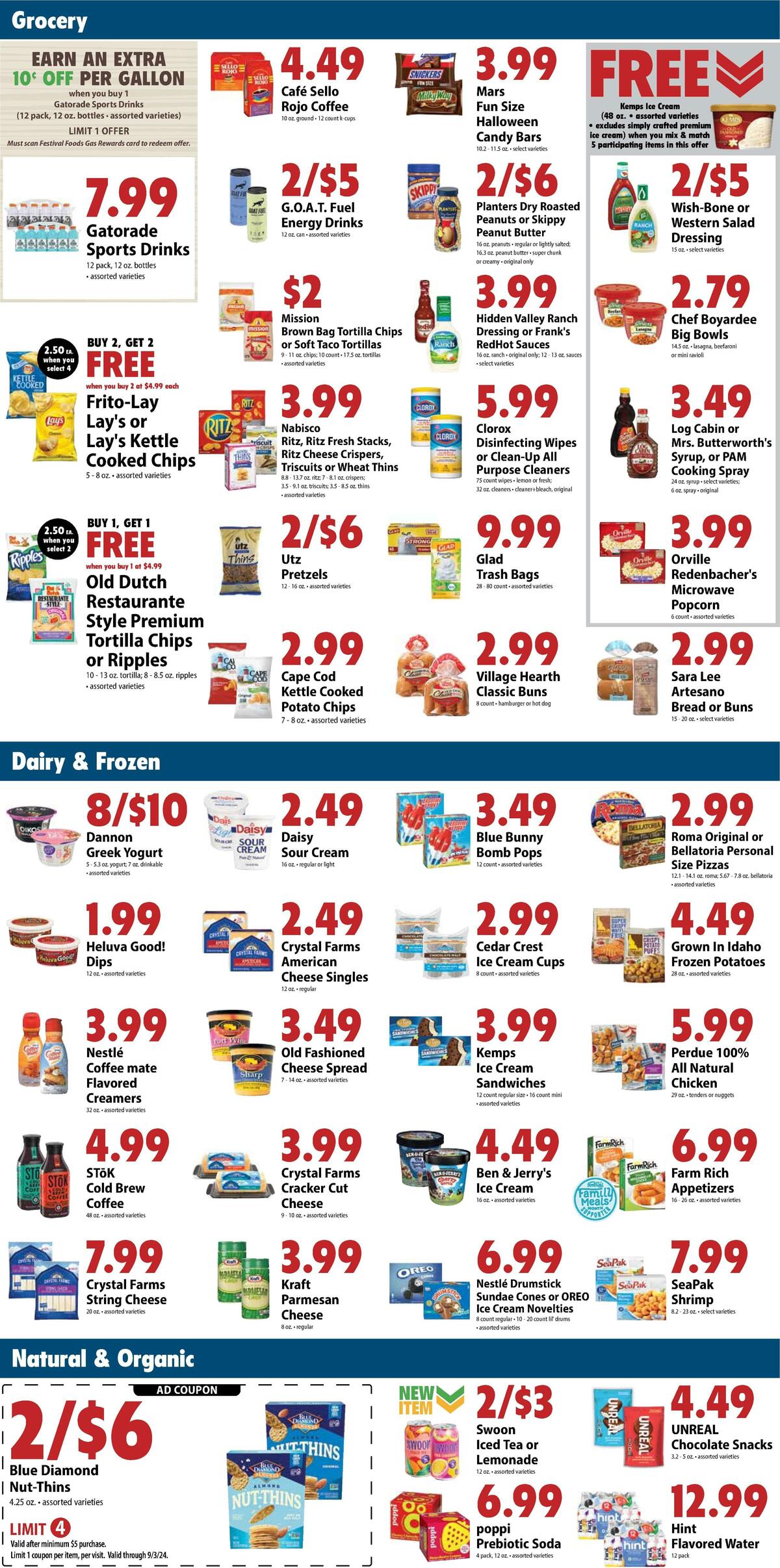 Festival Foods Weekly Ad from August 28