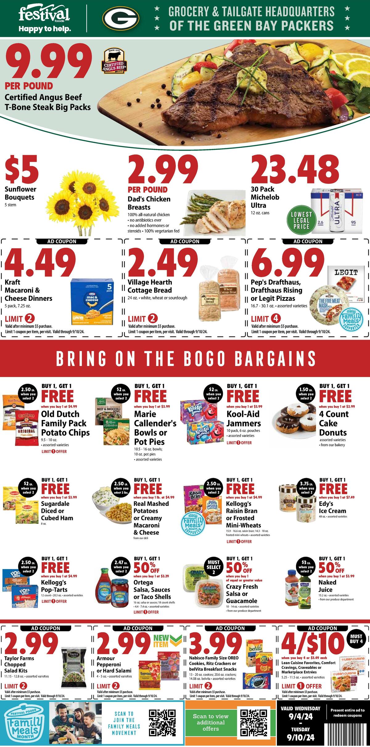 Festival Foods Weekly Ad from September 4