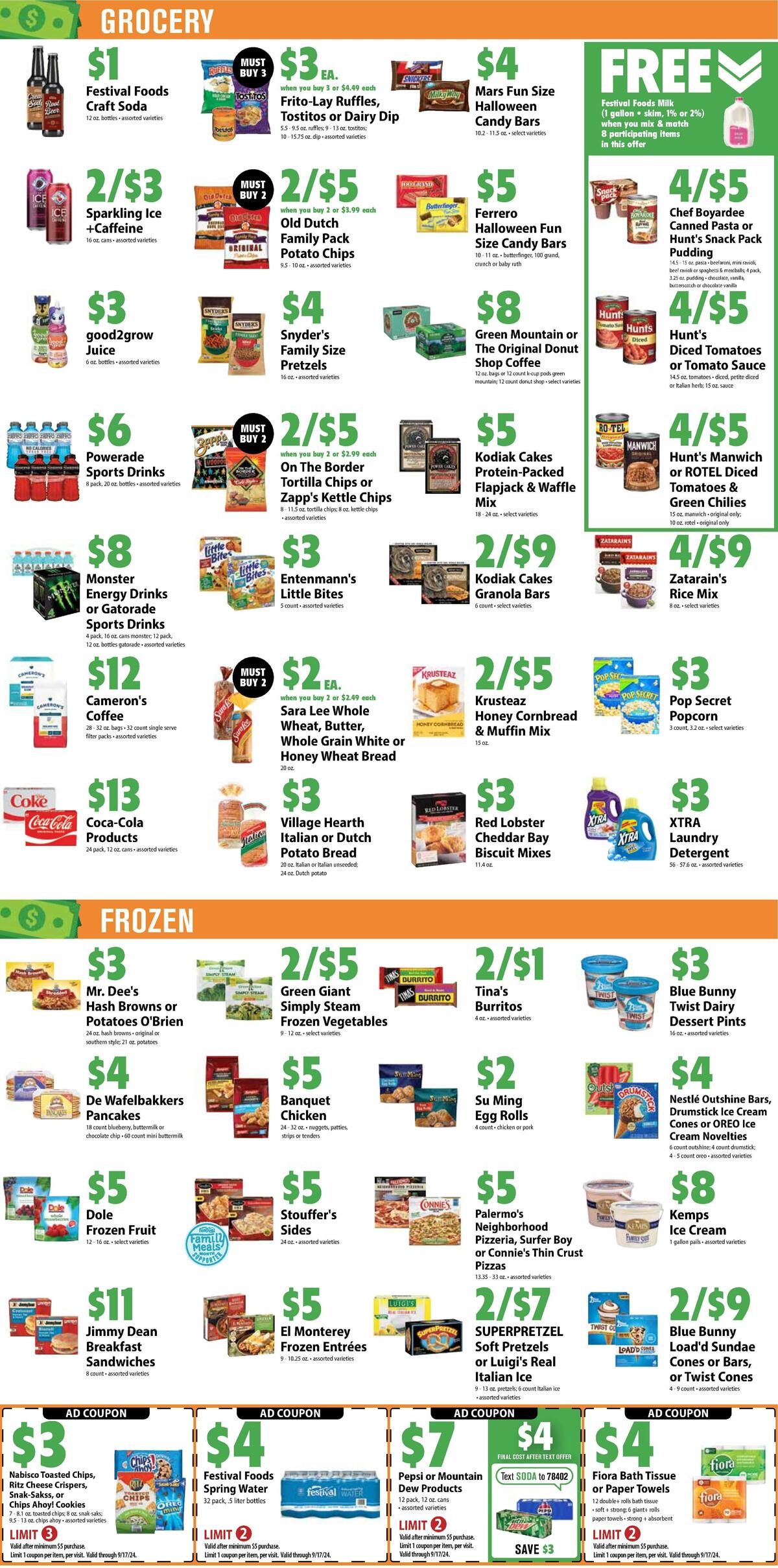 Festival Foods Weekly Ad from September 11