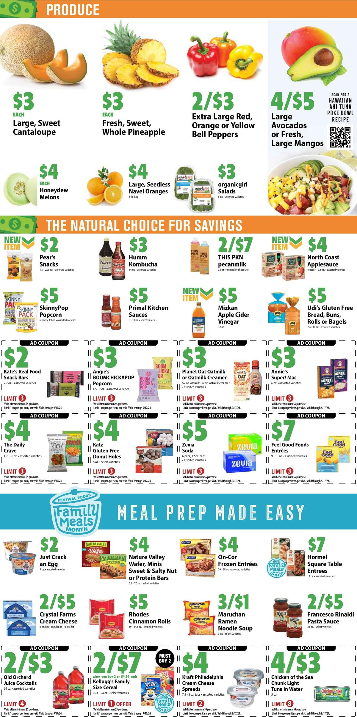 Festival Foods Weekly Ad from September 11