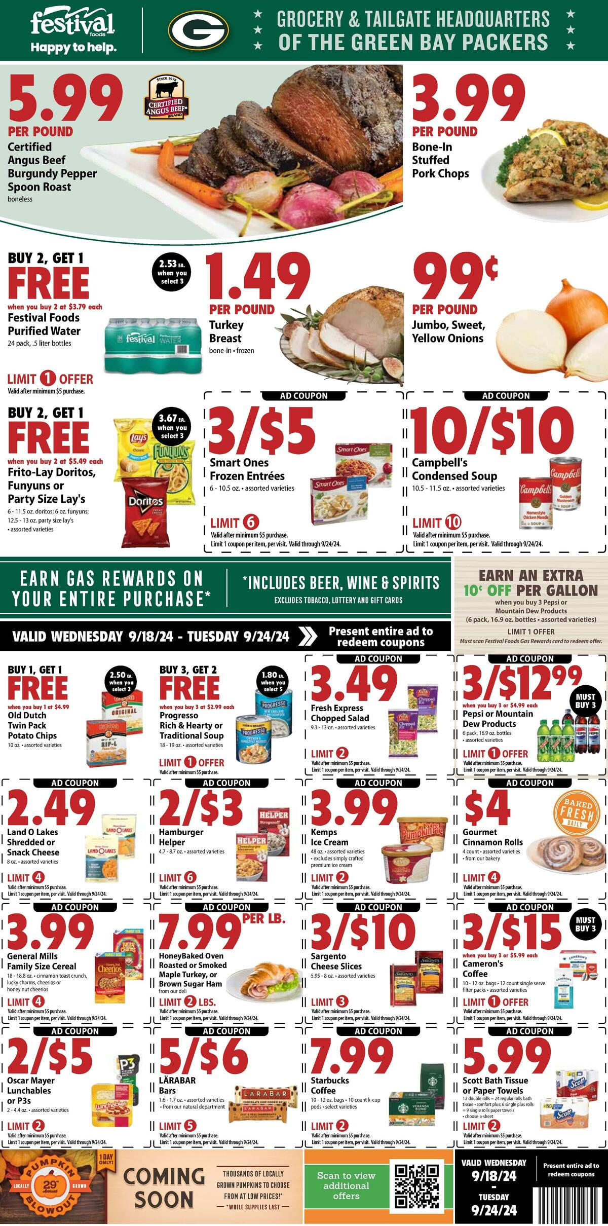 Festival Foods Weekly Ad from September 18