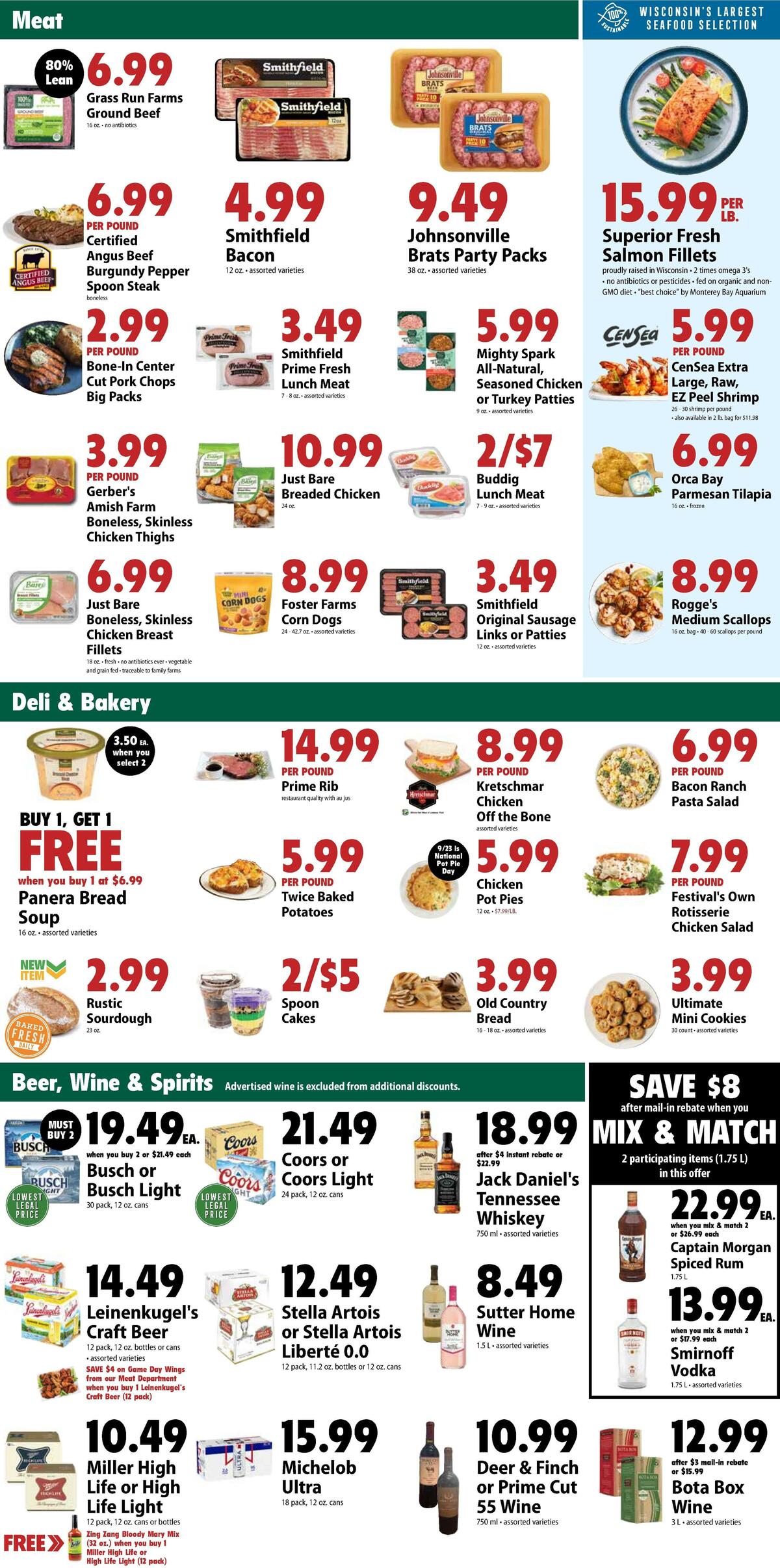 Festival Foods Weekly Ad from September 18