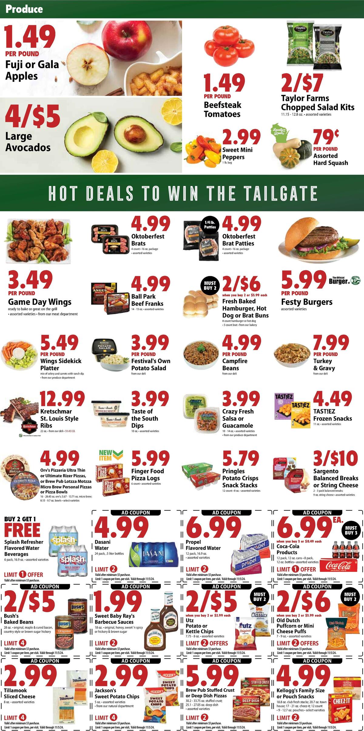 Festival Foods Weekly Ad from October 30