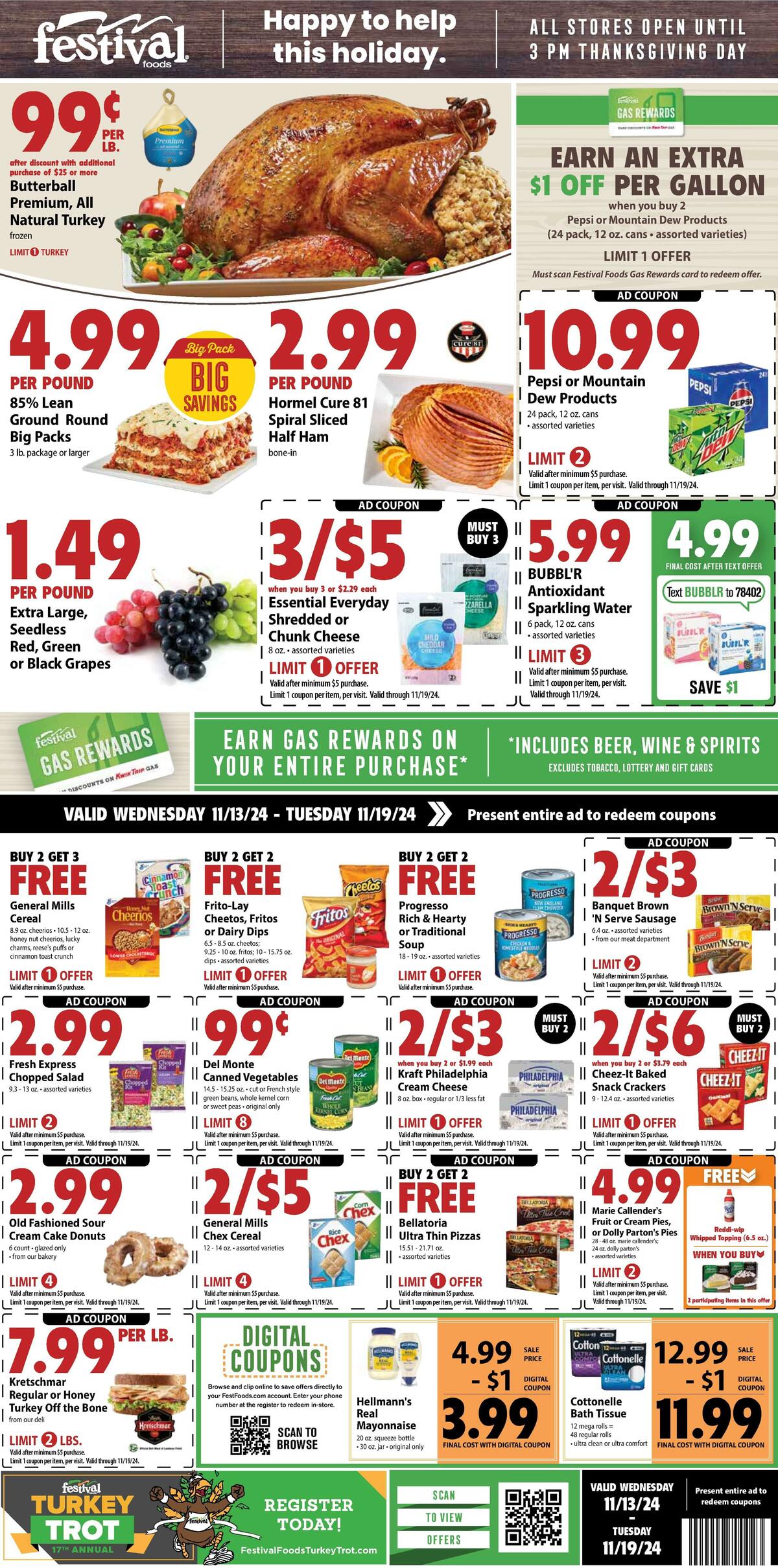 Festival Foods Weekly Ad from November 13