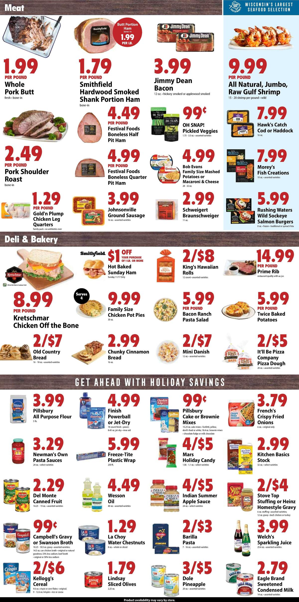 Festival Foods Weekly Ad from November 13