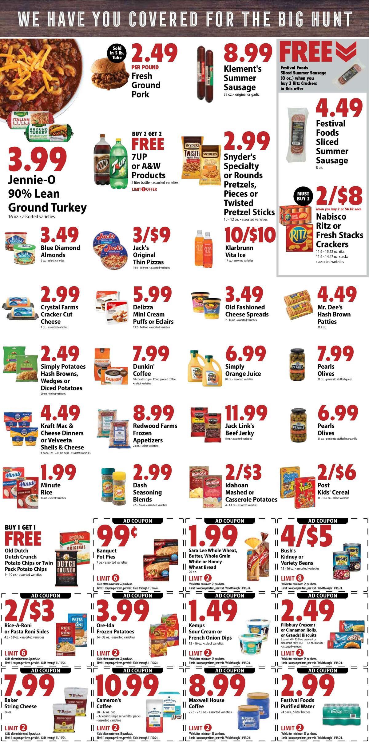 Festival Foods Weekly Ad from November 13