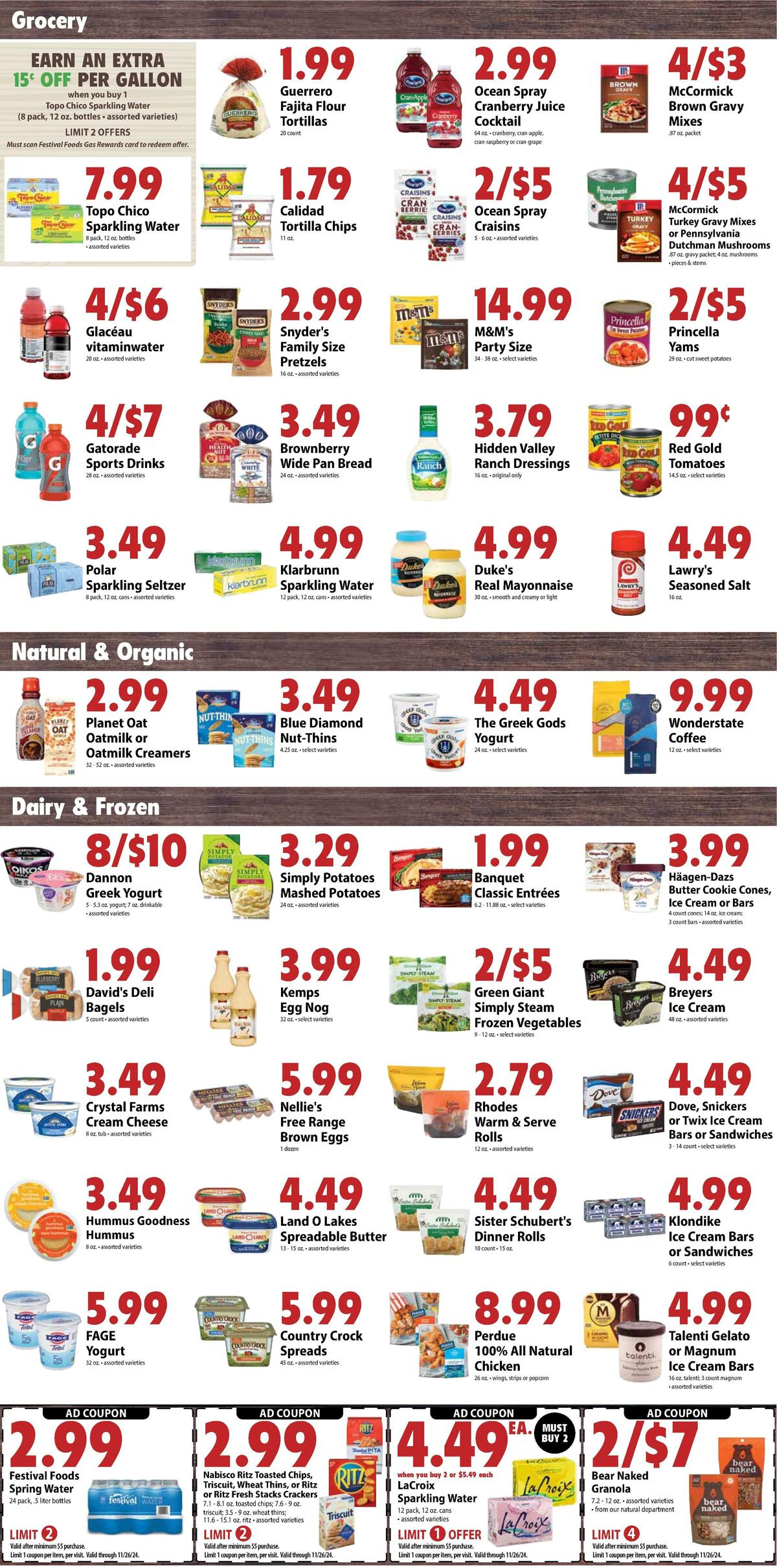 Festival Foods Weekly Ad from November 20