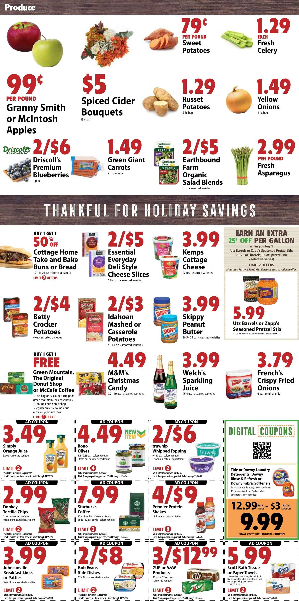 Festival Foods Weekly Ad from November 20