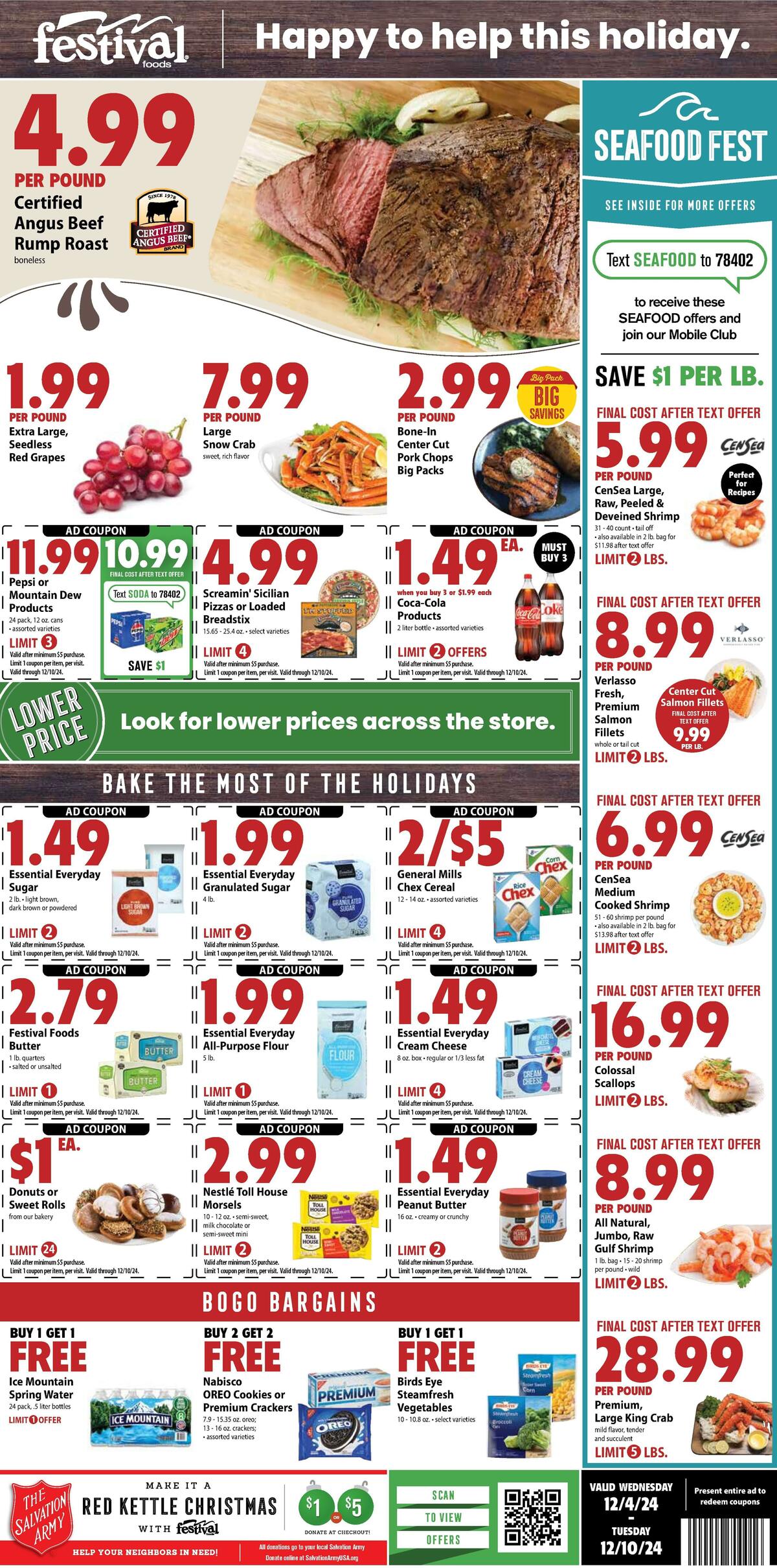 Festival Foods Weekly Ad from December 4