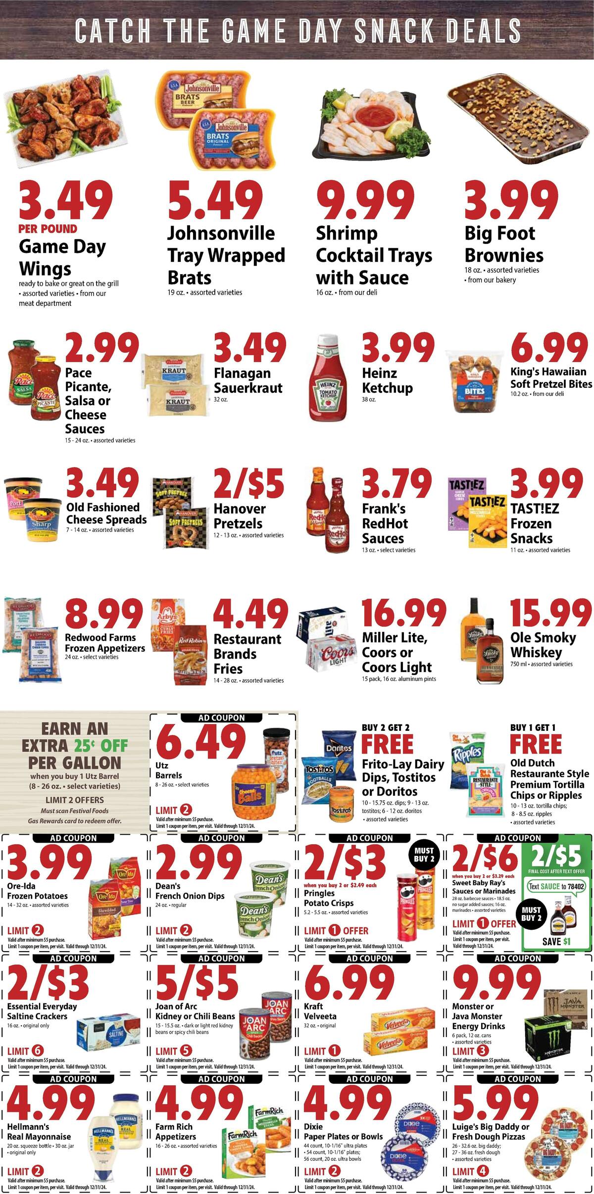 Festival Foods Weekly Ad from December 25