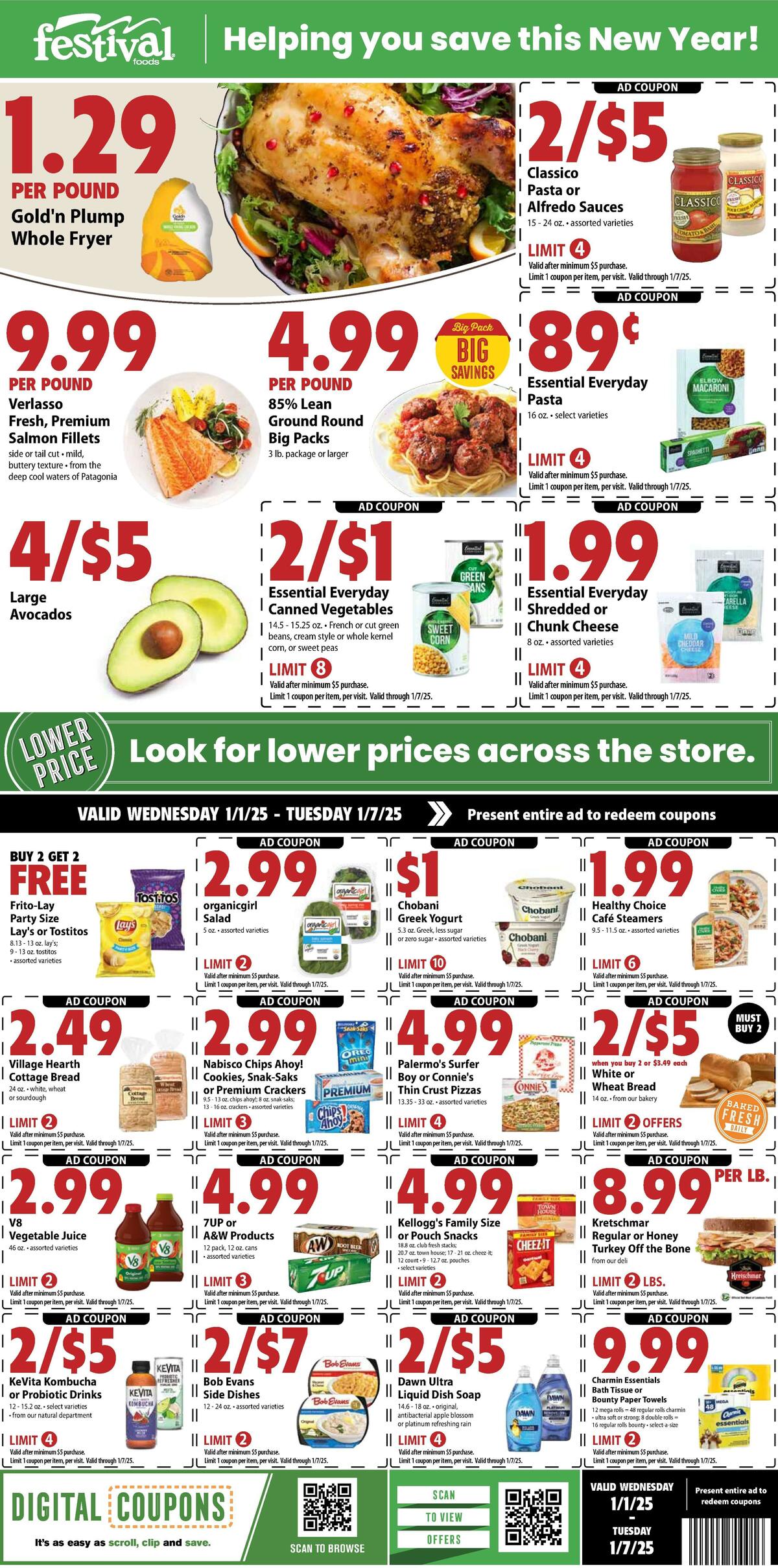 Festival Foods Weekly Ad from January 1