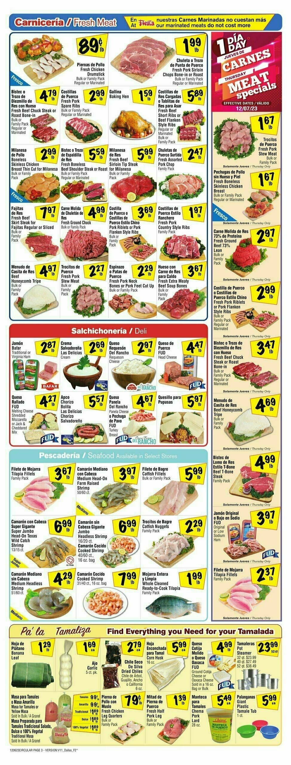 Fiesta Mart Weekly Ad from December 6