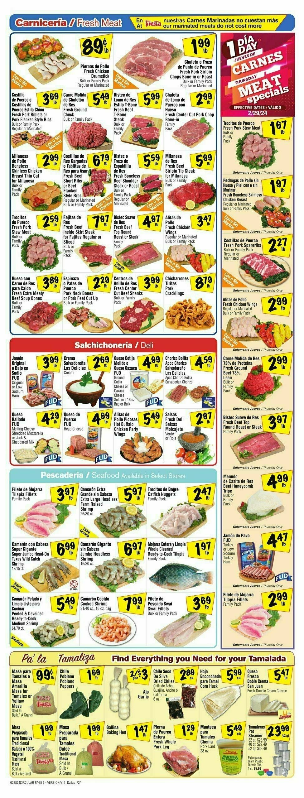 Fiesta Mart Weekly Ad from February 28