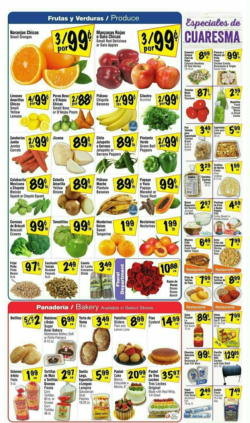 Fiesta Mart Weekly Ad from February 28