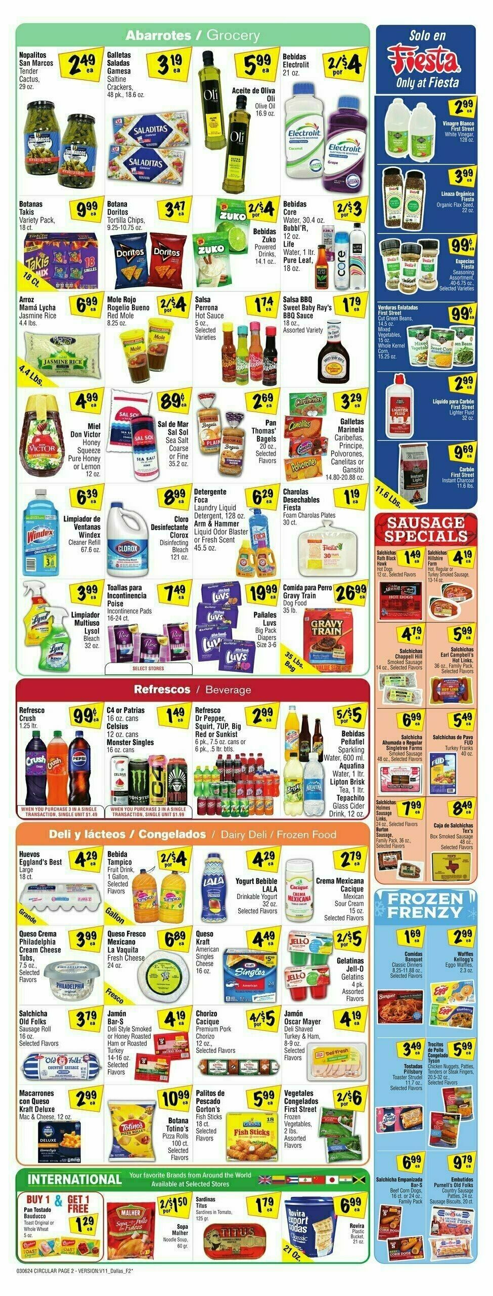 Fiesta Mart Weekly Ad from March 6