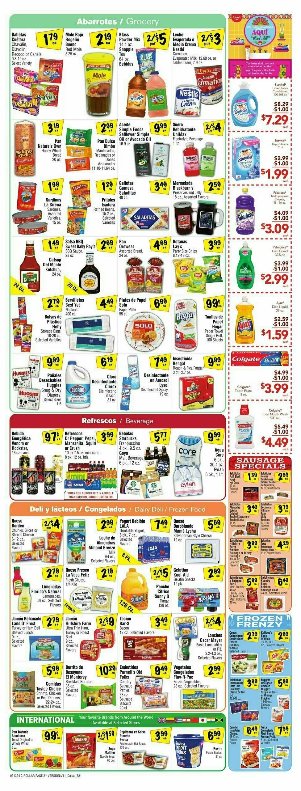 Fiesta Mart Weekly Ad from March 13