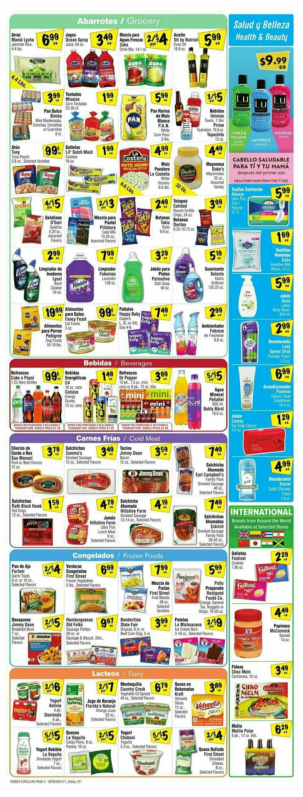 Fiesta Mart Weekly Ad from May 8