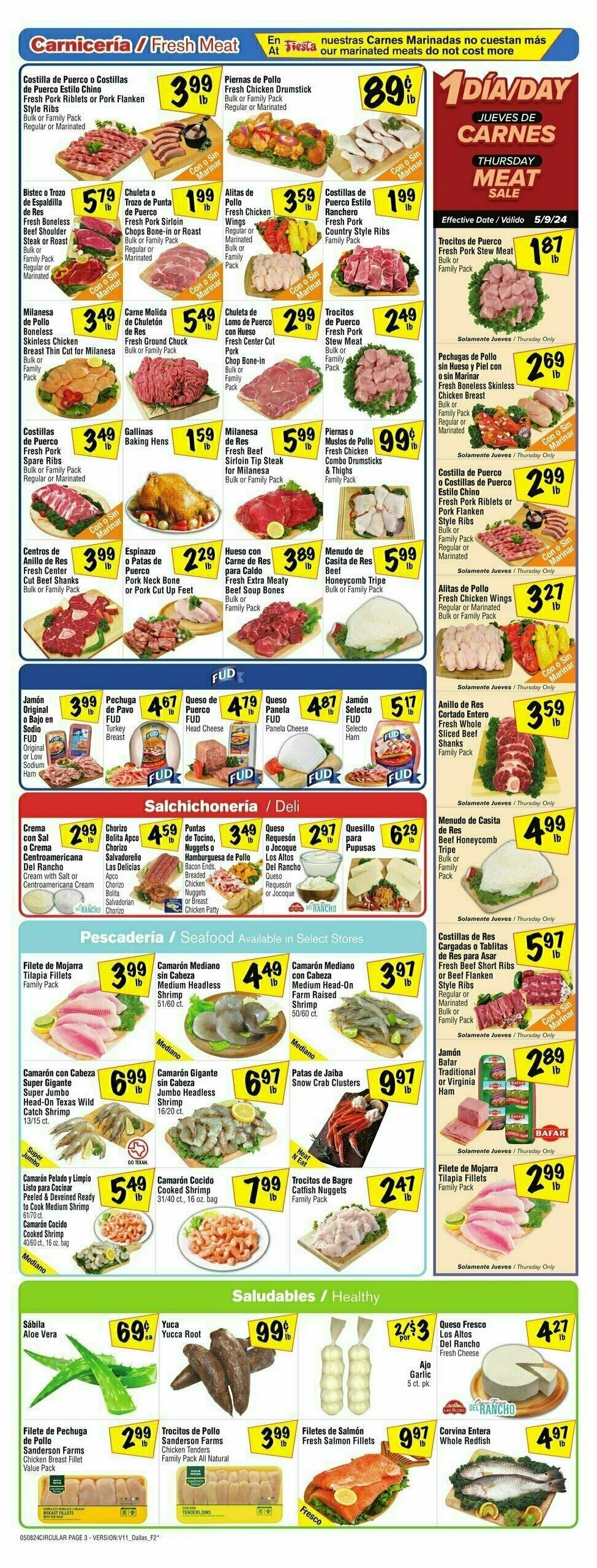 Fiesta Mart Weekly Ad from May 8