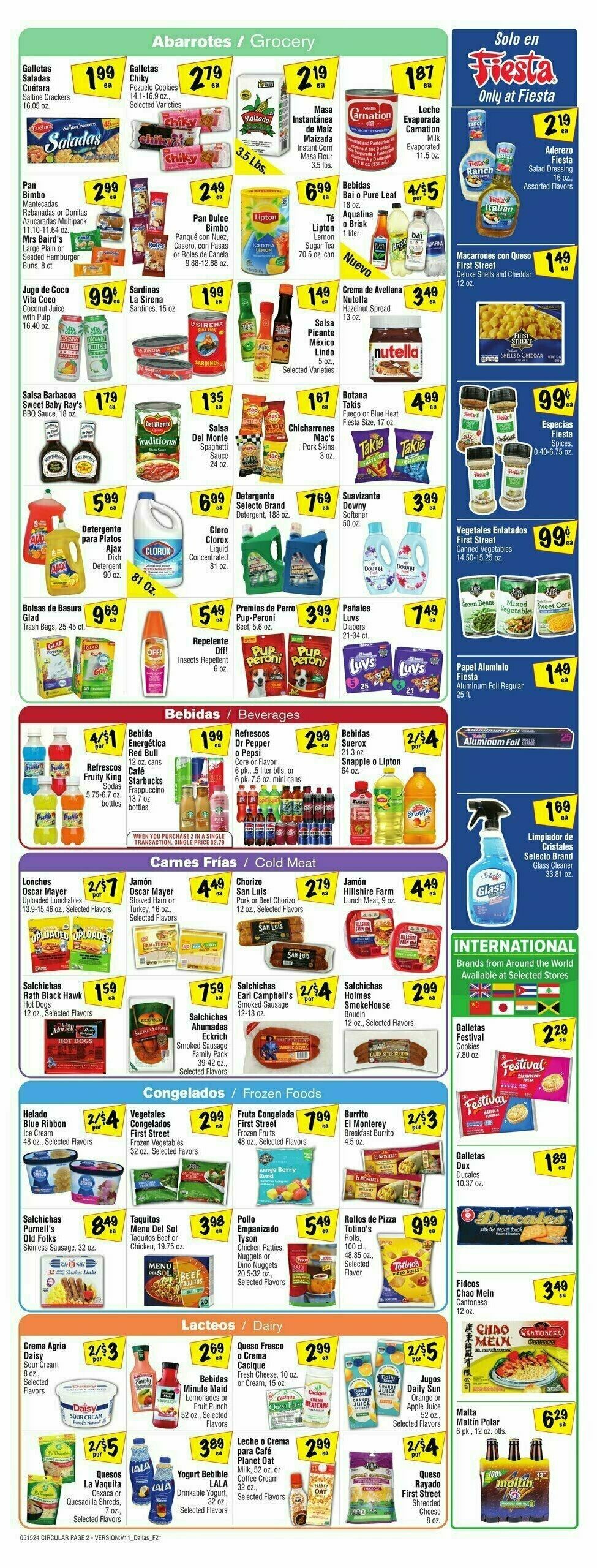 Fiesta Mart Weekly Ad from May 15