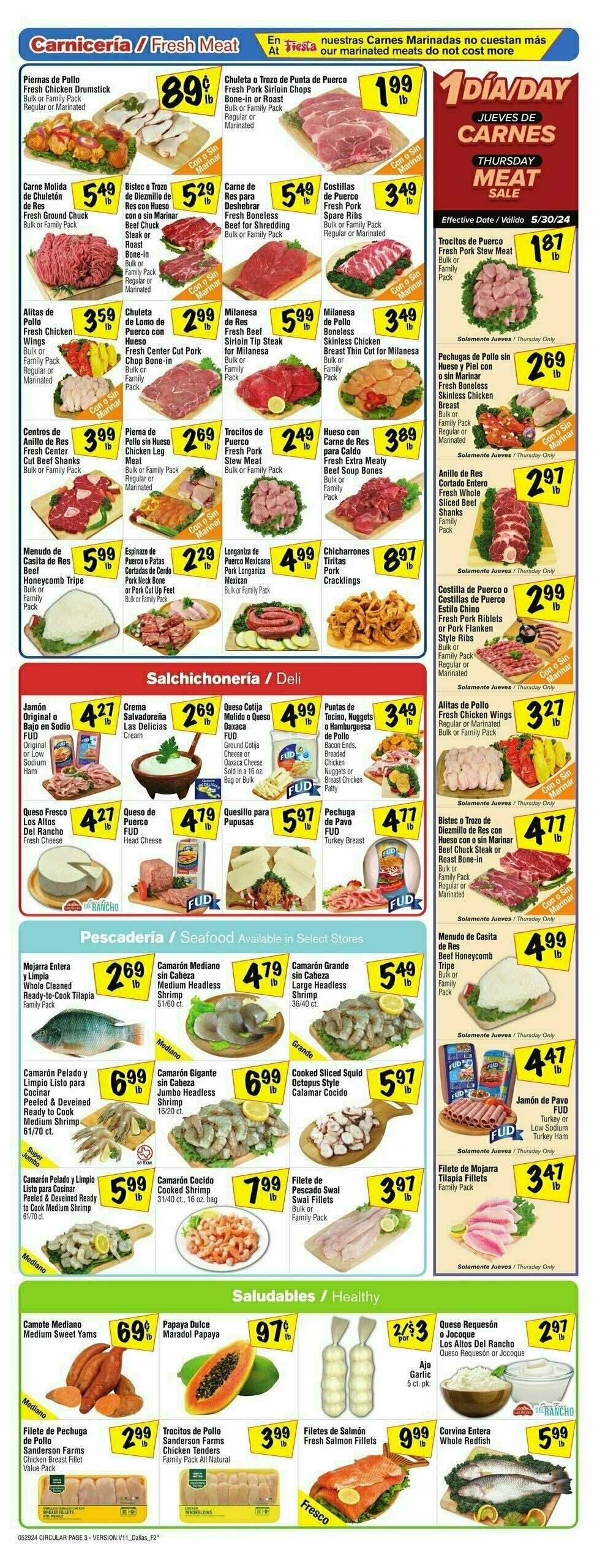 Fiesta Mart Weekly Ad from May 29