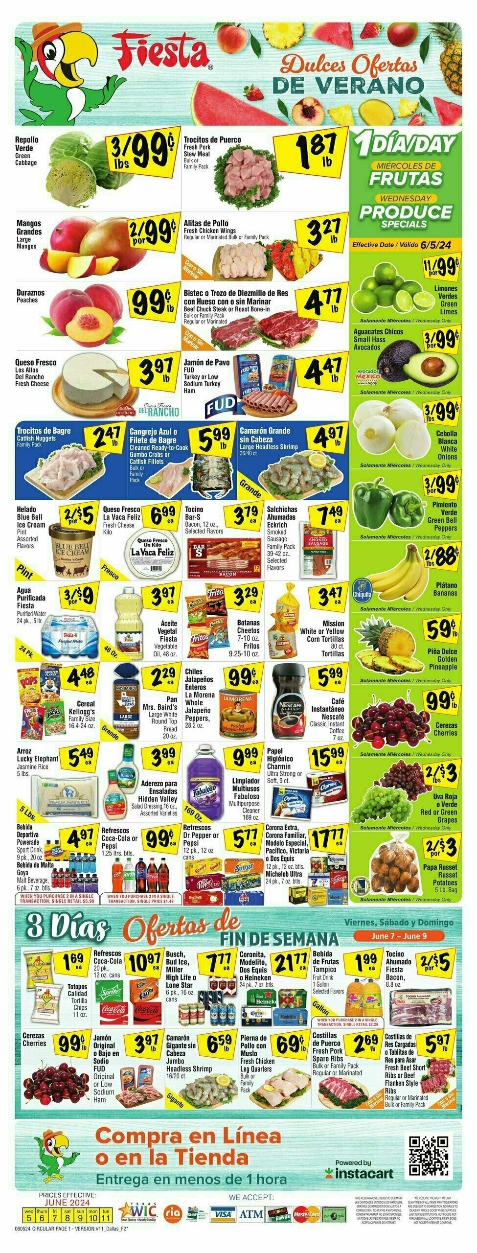 Fiesta Mart Weekly Ad from June 5