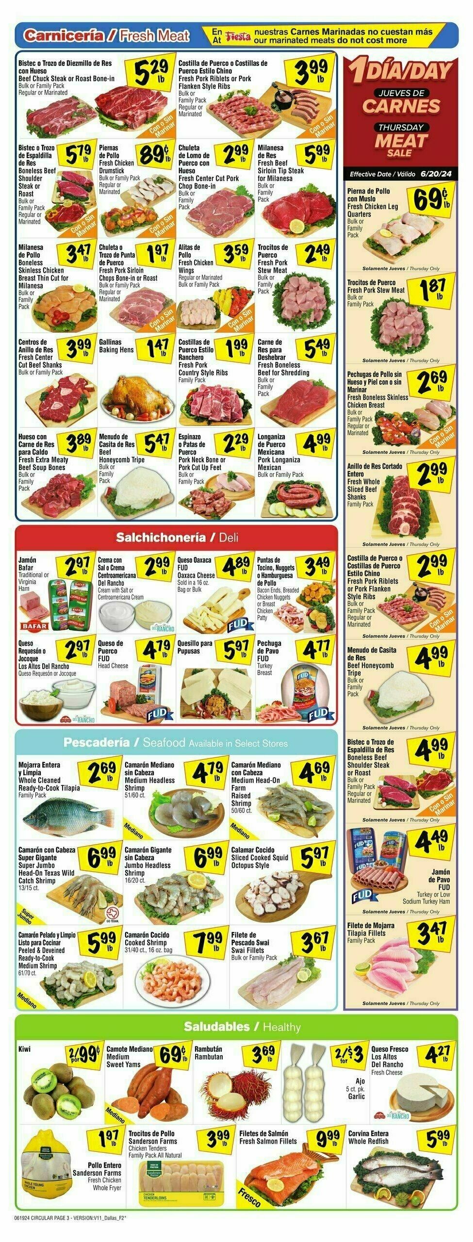 Fiesta Mart Weekly Ad from June 19