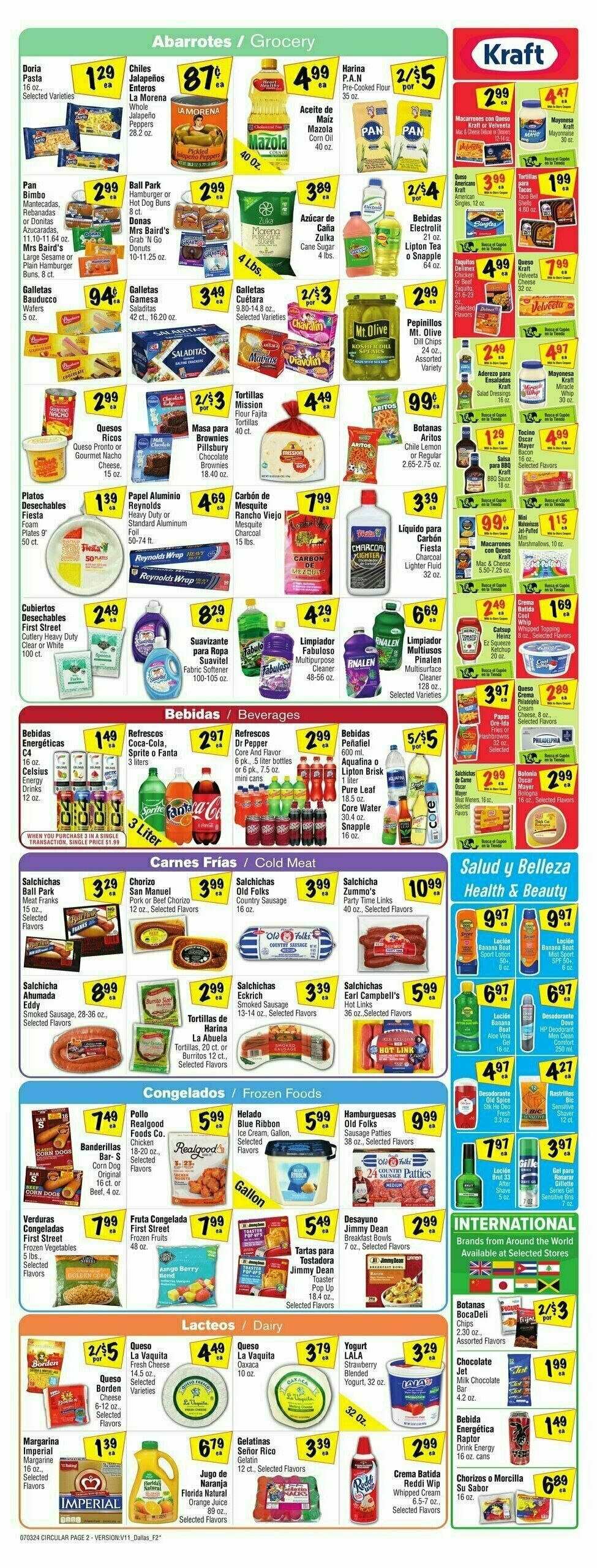 Fiesta Mart Weekly Ad from July 3