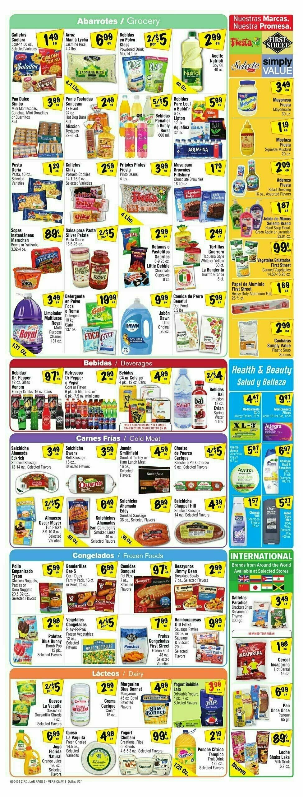 Fiesta Mart Weekly Ad from September 4