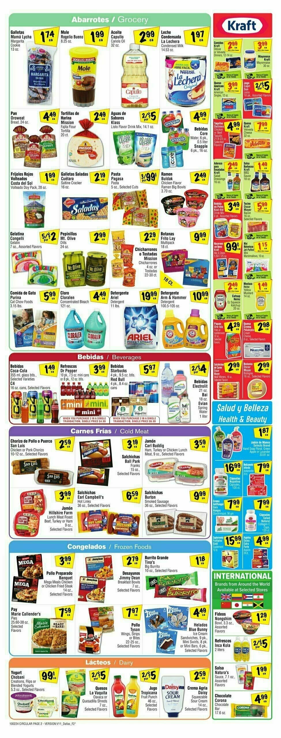 Fiesta Mart Weekly Ad from October 2