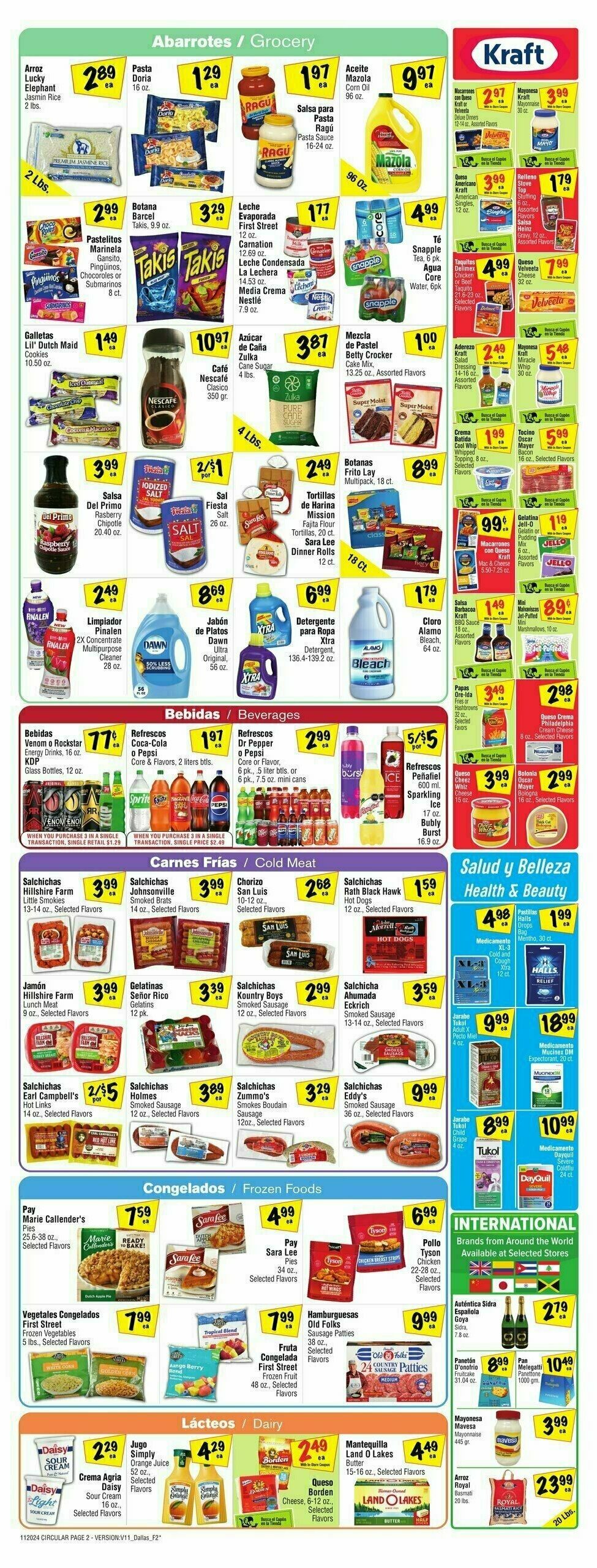 Fiesta Mart Weekly Ad from November 20