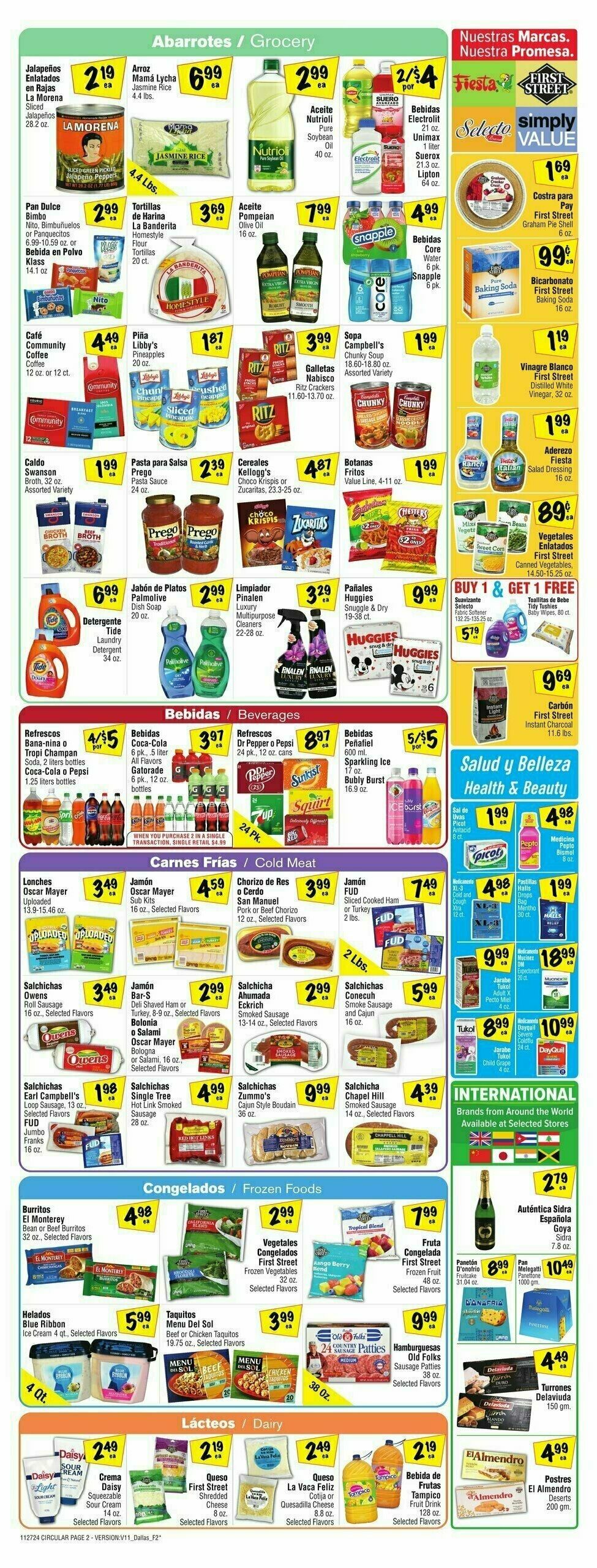 Fiesta Mart Weekly Ad from November 27