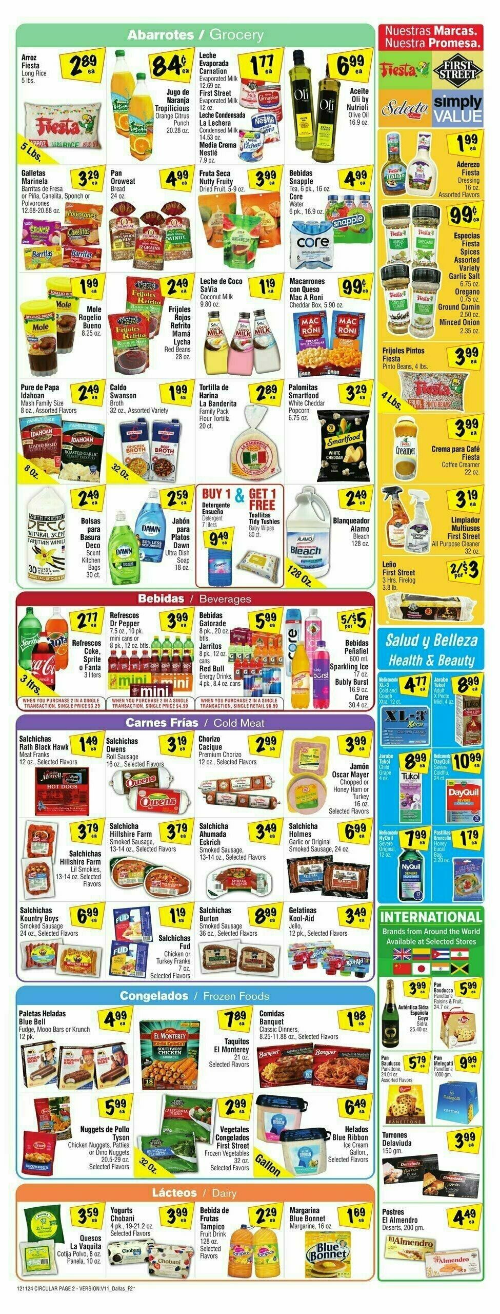 Fiesta Mart Weekly Ad from December 11