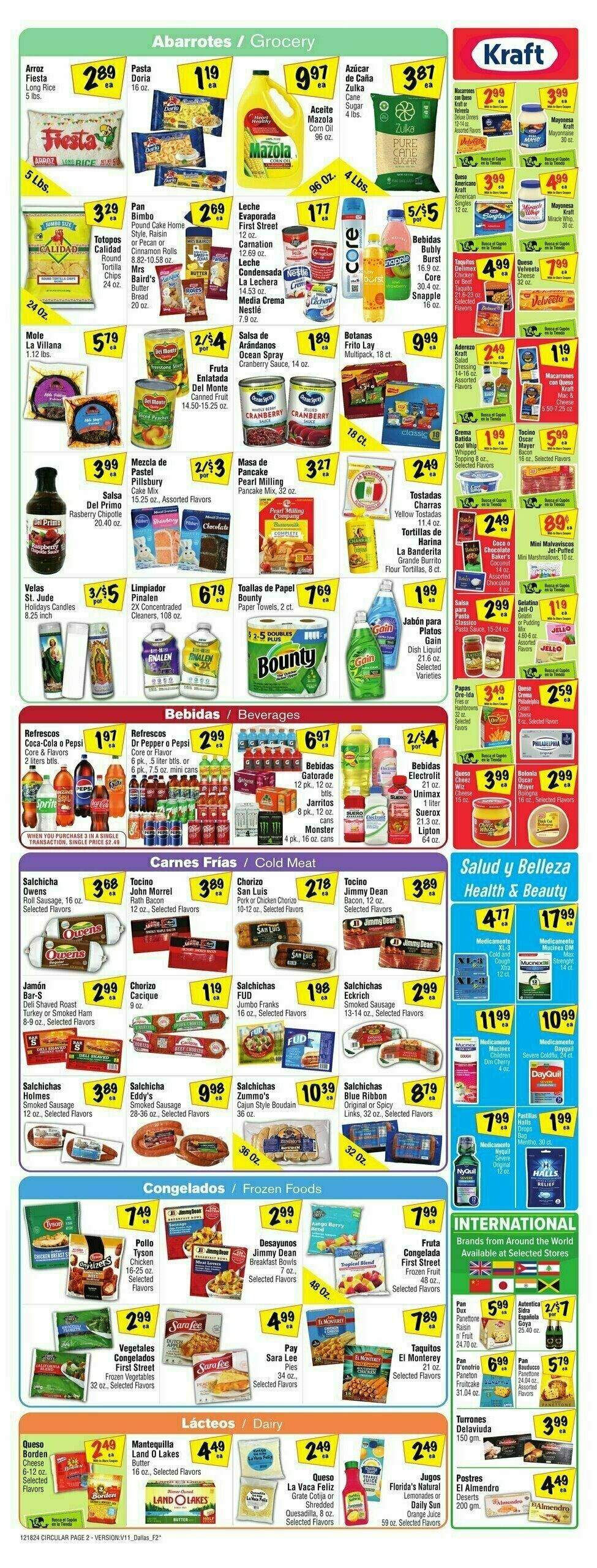 Fiesta Mart Weekly Ad from December 18