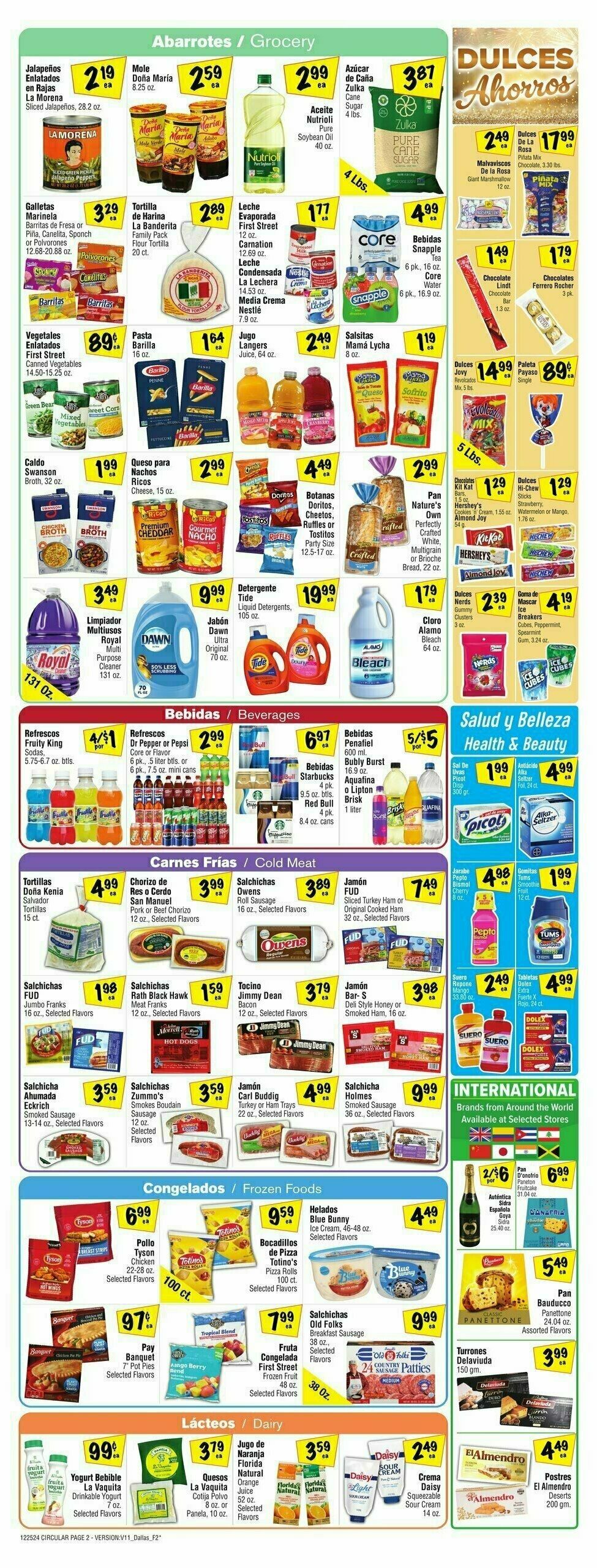 Fiesta Mart Weekly Ad from December 25