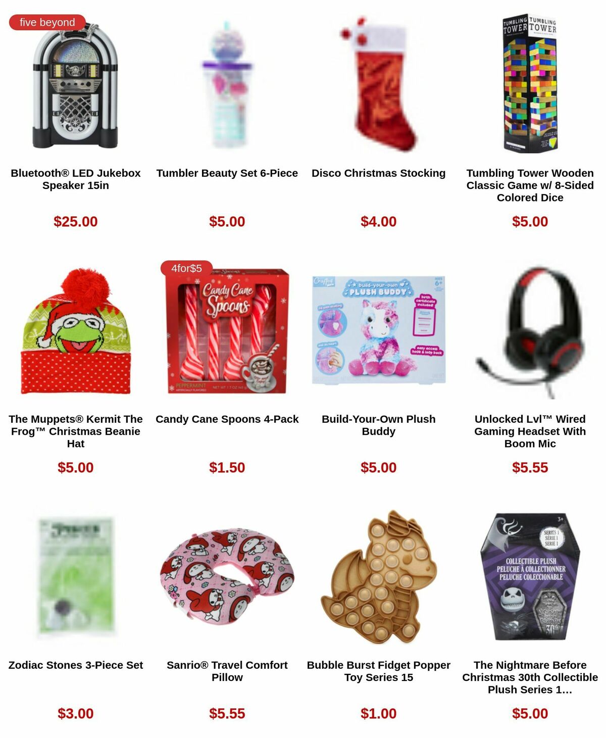 Five Below Weekly Ad from December 19