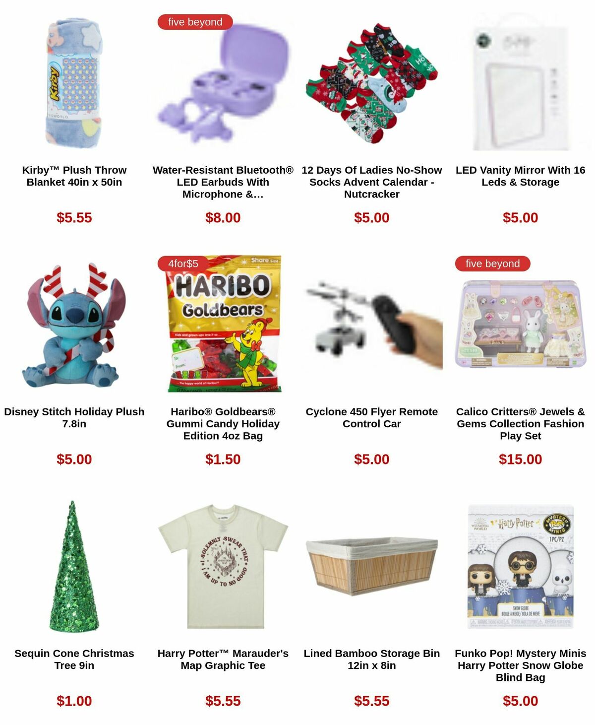 Five Below Weekly Ad from December 19