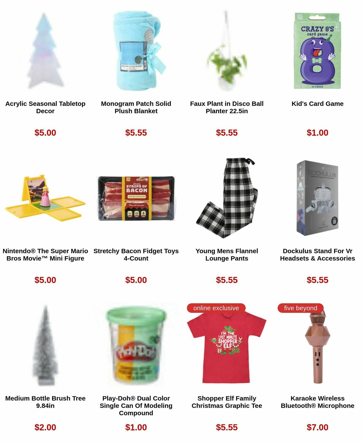 Five Below Weekly Ad from December 19