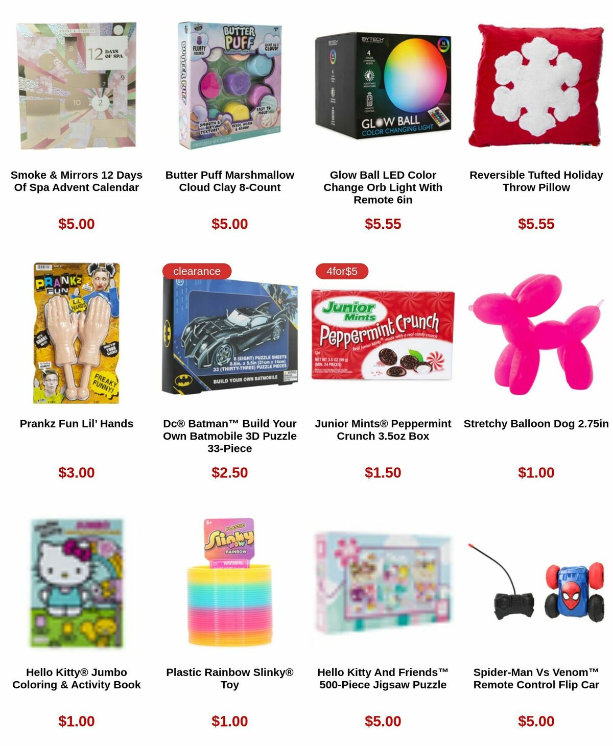 Five Below Weekly Ad from December 19