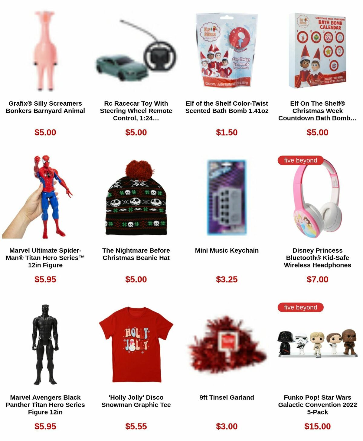 Five Below Weekly Ad from December 19