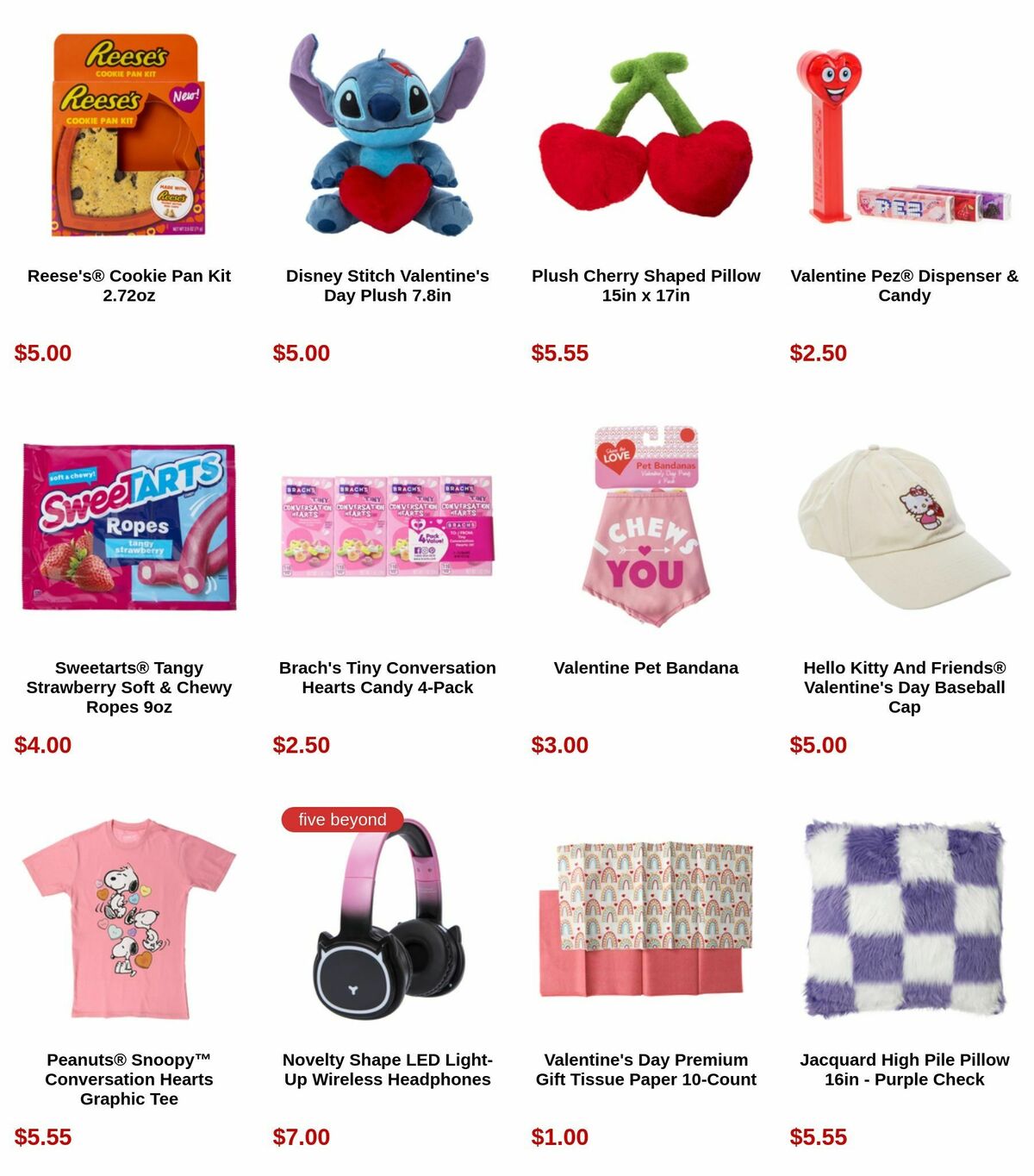 Five Below Valentine's Day Weekly Ad from January 26