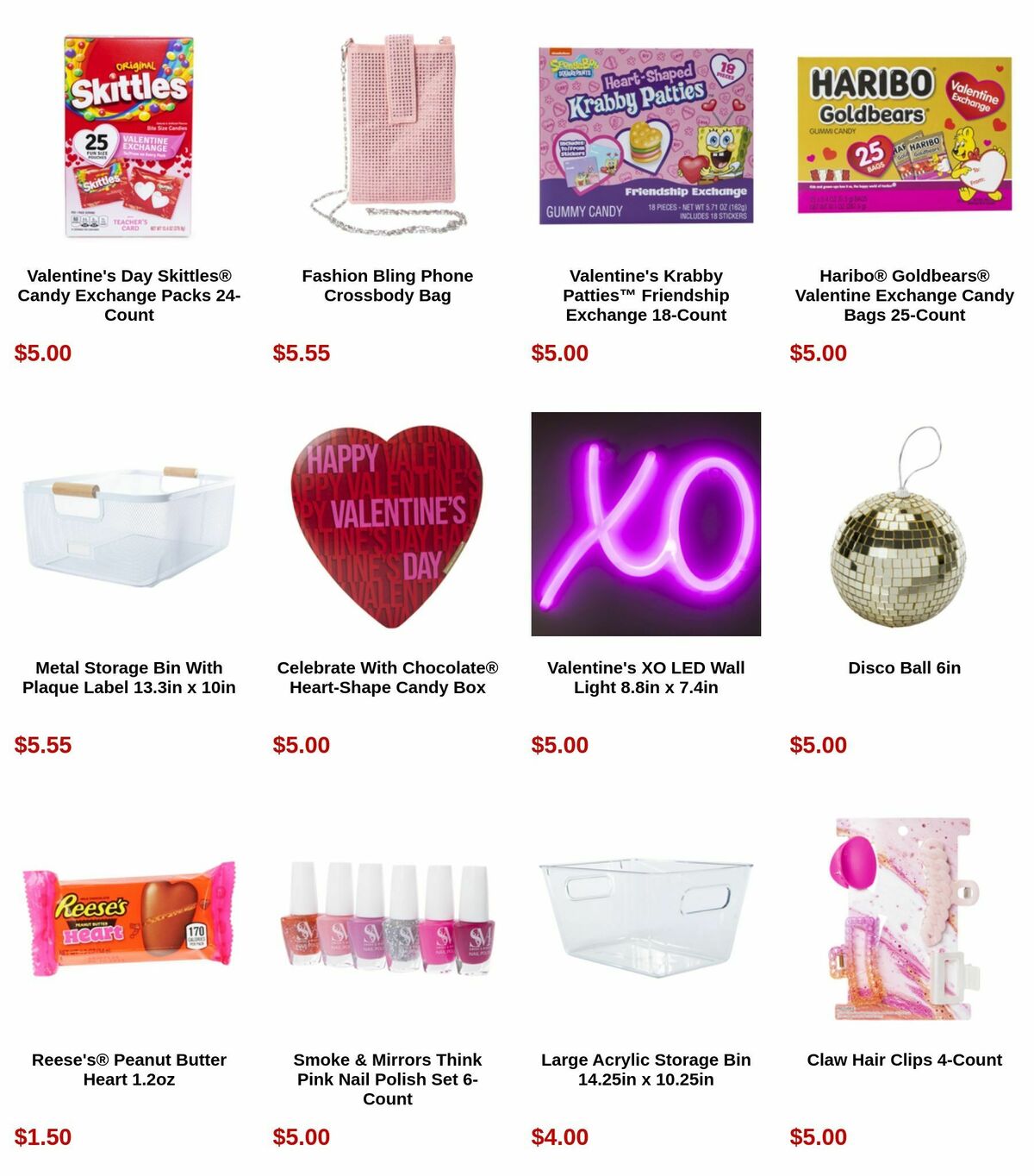 Five Below Valentine's Day Weekly Ad from January 26