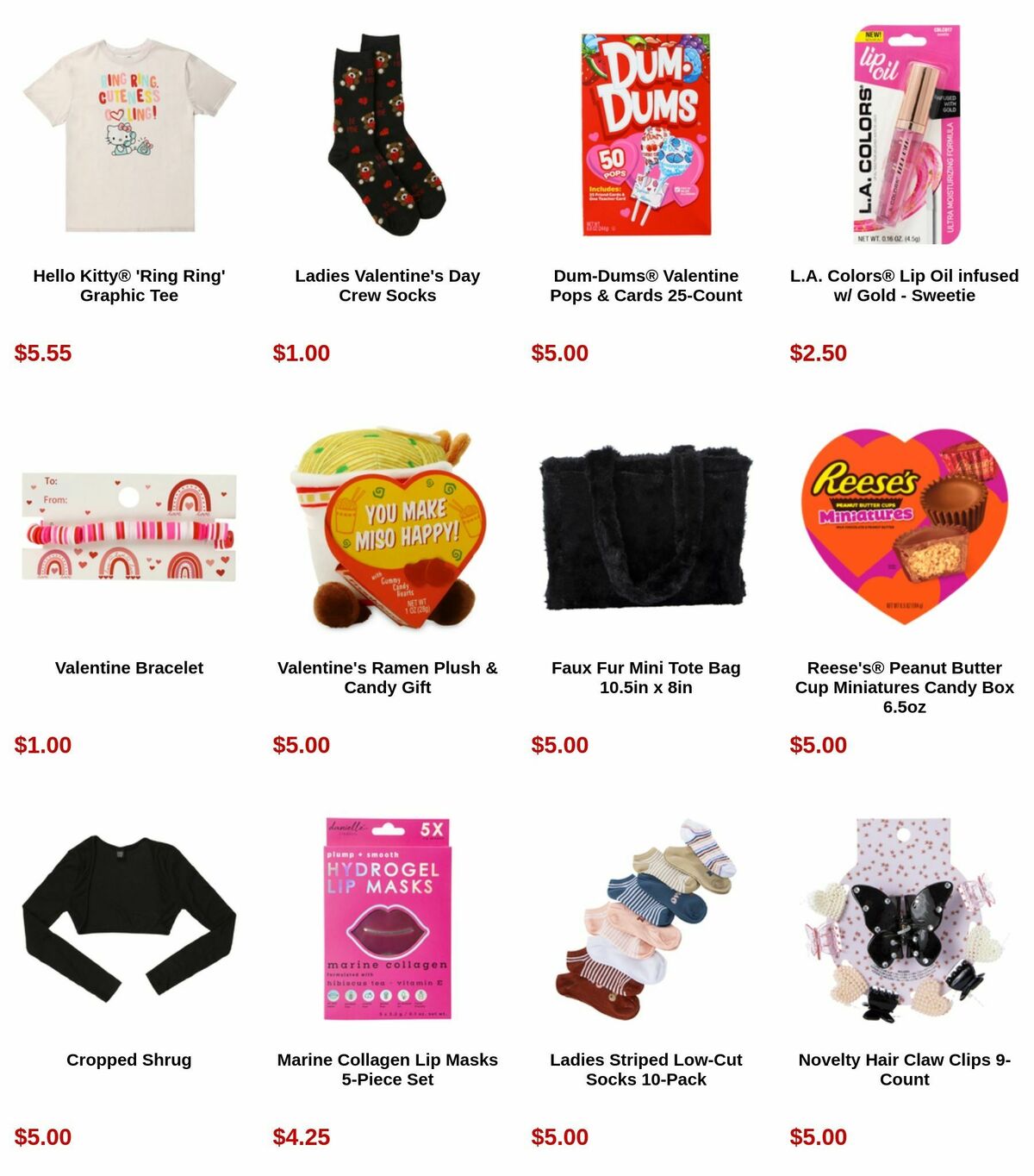 Five Below Valentine's Day Weekly Ad from January 26