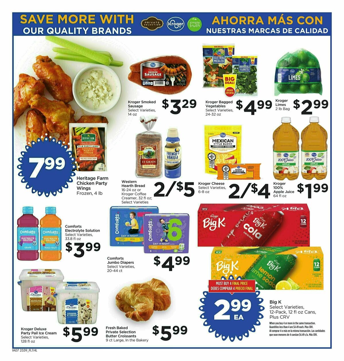 Food 4 Less Weekly Ad from October 25