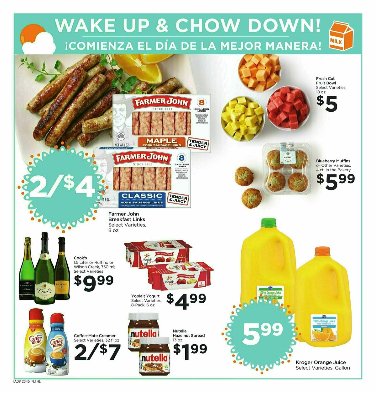 Food 4 Less Holiday Beverages Weekly Ad from December 6